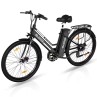 Vélo Electrique Adulte avec Pneu 26'' 36V 12Ah EVERCROSS - EK8S Noir