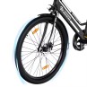 Vélo Electrique Adulte avec Pneu 26'' 36V 12Ah EVERCROSS - EK8S Noir