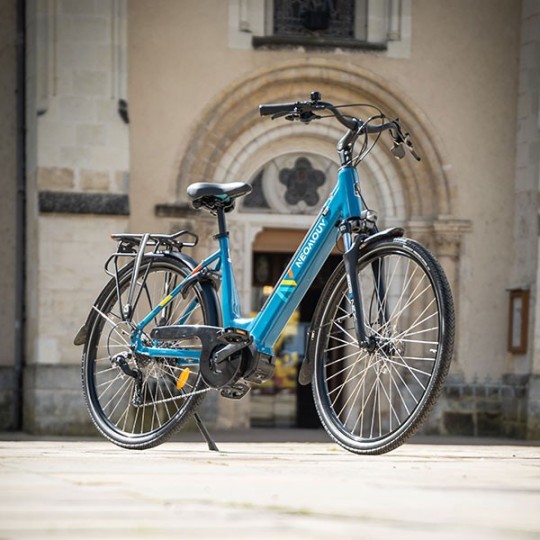 Vélo ville électrique - NEOMOUV ELAIA 2 NG - Bleu Pétrol