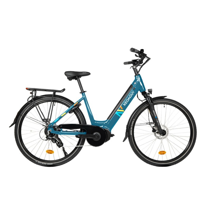 Vélo ville électrique - NEOMOUV ELAIA 2 NG - Bleu Pétrol