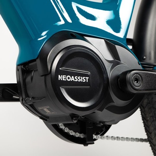 Vélo ville électrique - NEOMOUV ELAIA 2 NG - Bleu Pétrol