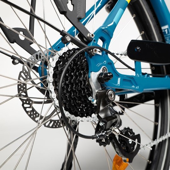 Vélo ville électrique - NEOMOUV ELAIA 2 NG - Bleu Pétrol