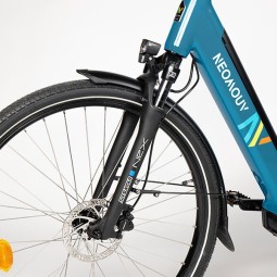 Vélo ville électrique - NEOMOUV ELAIA 2 NG - Bleu Pétrol