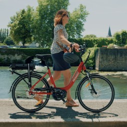 Vélo electrique Neomouv - KALYSO 2 HY N7 Rouge claire