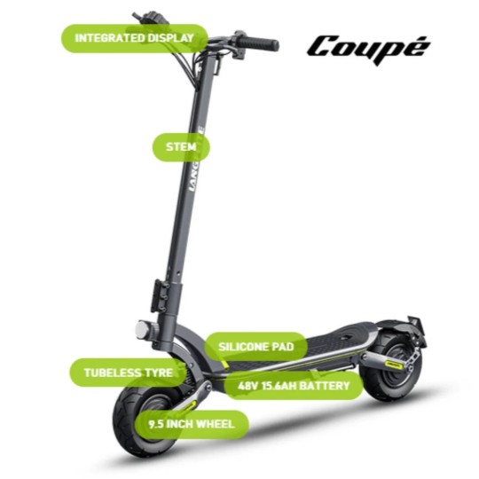 Trottinette Électrique Langfeite Coupé : Urbaine et Robuste