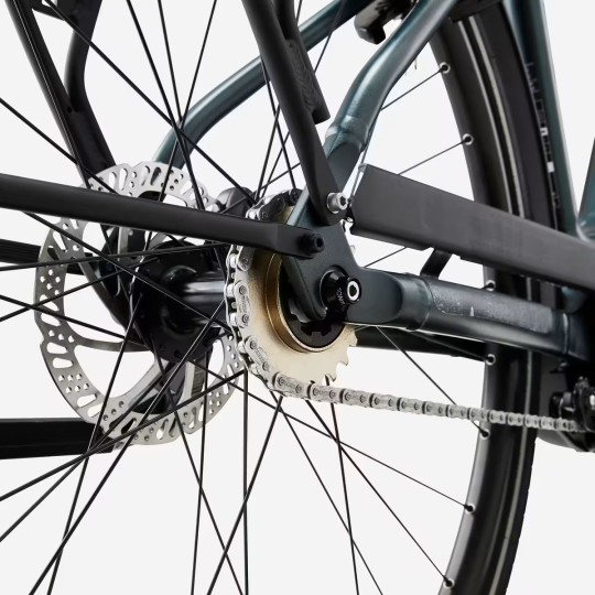 Velo ville électrique à moteur automatique Owuru cadre haut LD 920e