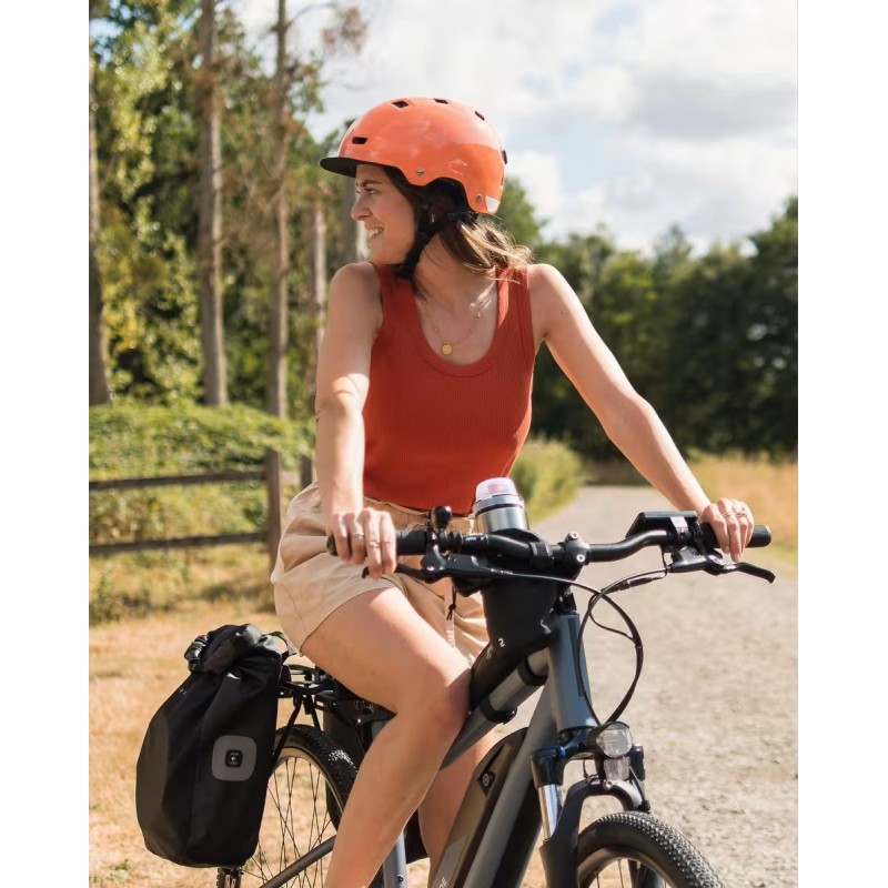 Vélo tout chemin électrique - cadre haut - Riverside 520 E gris