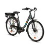 Vélo ville électrique - NEOMOUV Allegria 2 Hydraulique - Gris foncé