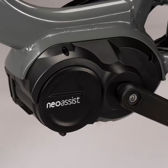 Vélo ville électrique - NEOMOUV Allegria 2 Hydraulique - Gris foncé