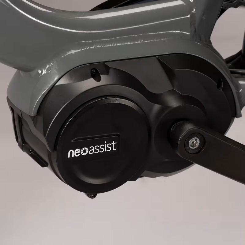 Vélo ville électrique - NEOMOUV Allegria 2 Hydraulique - Gris foncé