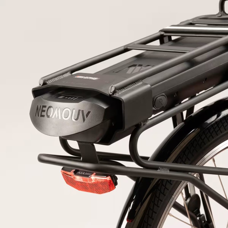 Vélo ville électrique - NEOMOUV Allegria 2 Hydraulique - Gris foncé