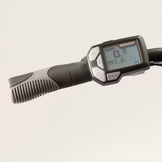 Vélo ville électrique - NEOMOUV Allegria 2 Hydraulique - Gris foncé