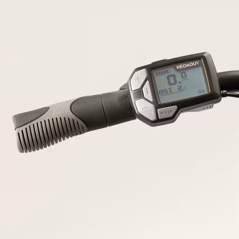 Vélo ville électrique - NEOMOUV Allegria 2 Hydraulique - Gris foncé