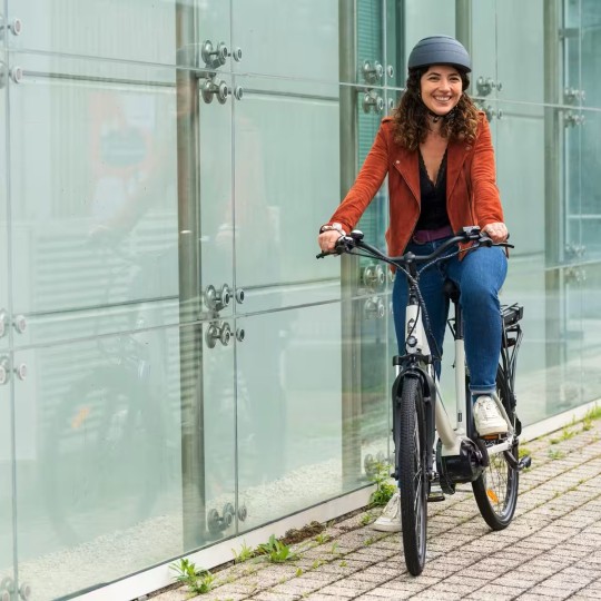 Vélo ville électrique - NEOMOUV Allegria 2 Hydraulique - Gris foncé