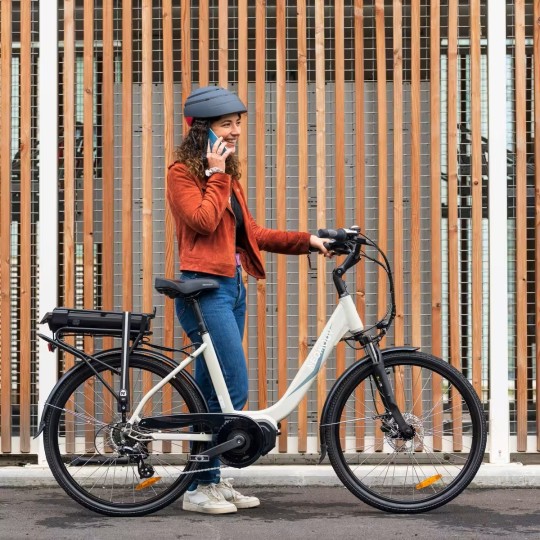 Vélo ville électrique - NEOMOUV Allegria 2 Hydraulique - Gris foncé